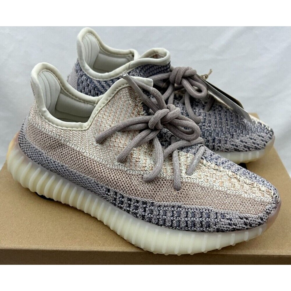 adidas Yeezy Boost 350 V2 Ash Pearl Kanye West Shoes GY7658 Men's Size 4